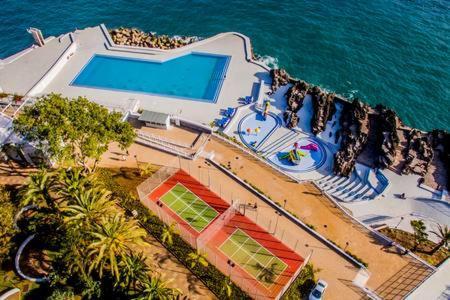 Ocean View/Duplex/Piscine/Tennis Zone Vip Funchal Exteriör bild